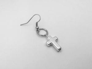 the faith dangle  (SINGLE earring) earrings